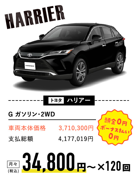 トヨタ ハリアー