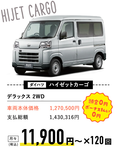 ダイハツ ハイゼットカーゴ